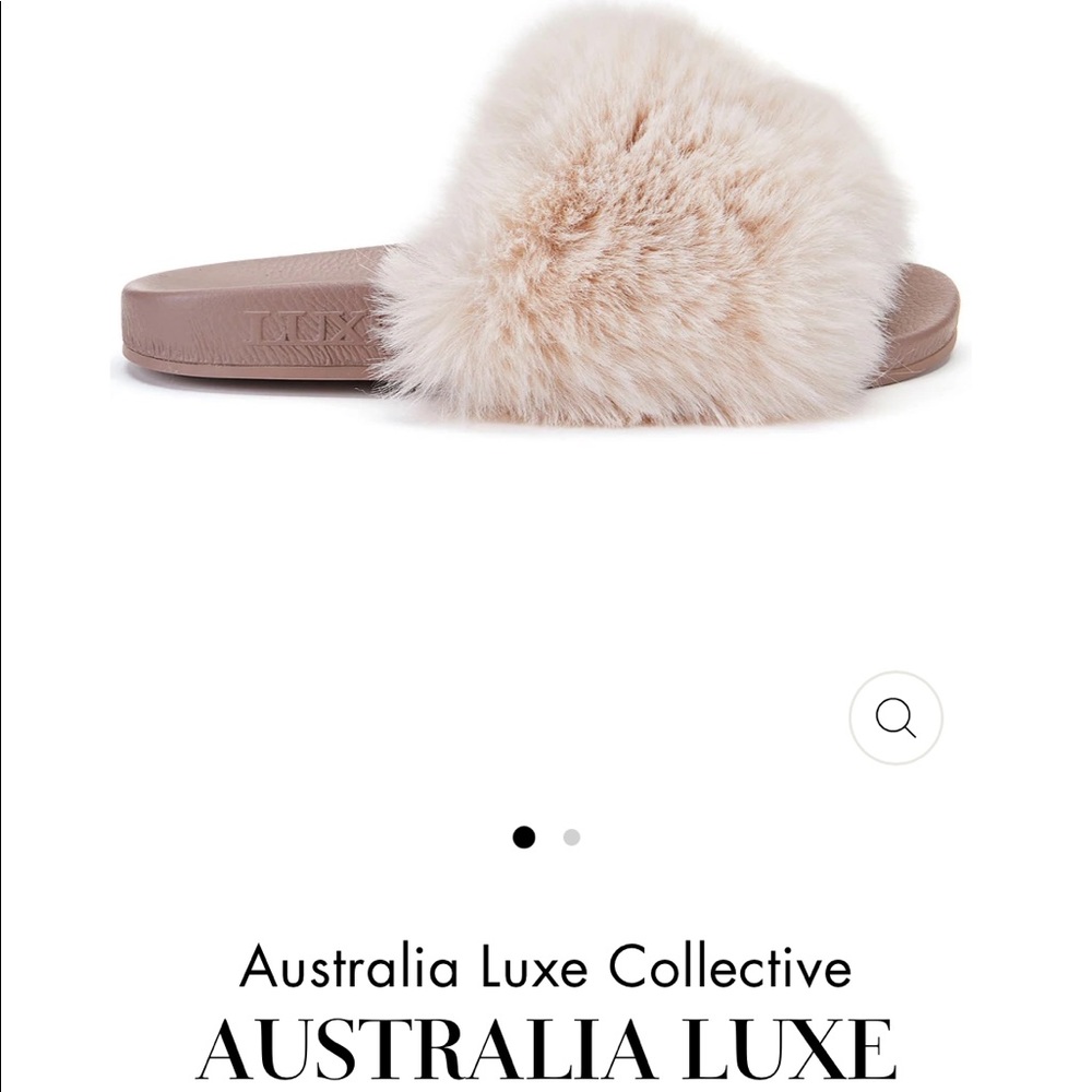 Australian luxe collective touché slippers